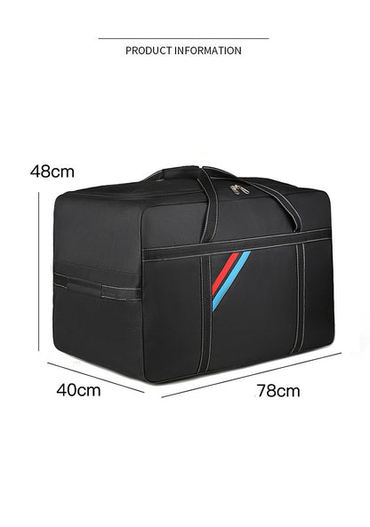 Bolsas de Rodinhas Dobráveis de Grande Capacidade, Mala de Viagem com Rodas, Sacola Impermeável, Bagagem de Rolamento para Fim de Semana