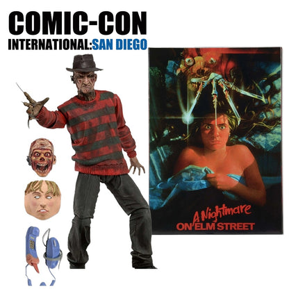 NECA Ghost Street Freddy 30th Anniversary Edition 7-inch Action Figure NECA 100% Original Model Doll Garage Kit Horror toys