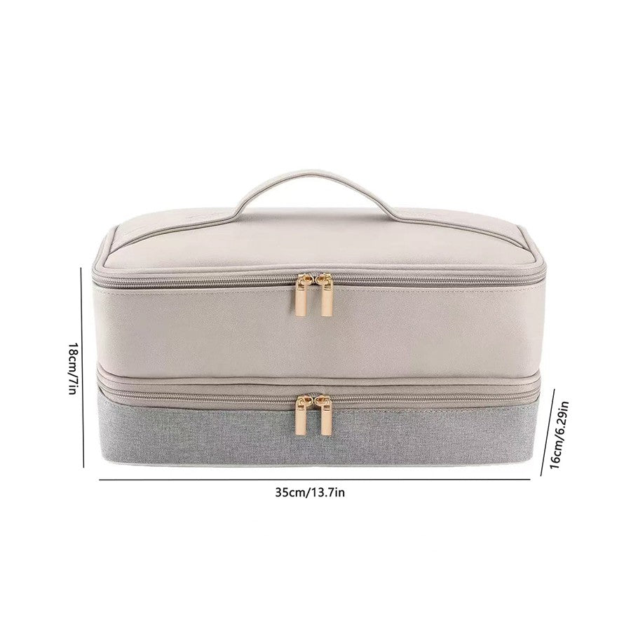 Travel Carrying Case for Shark Hair Dryer Double-Layer Blow Dryer Bag for Shark Hair Accessory Storage Bag