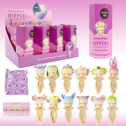 Hot S Angel Blind Box Sonho Fofo Angel Hippers Série Mistério Caixa Minifigura Enfeite Boneca Presente de Natal para Crianças