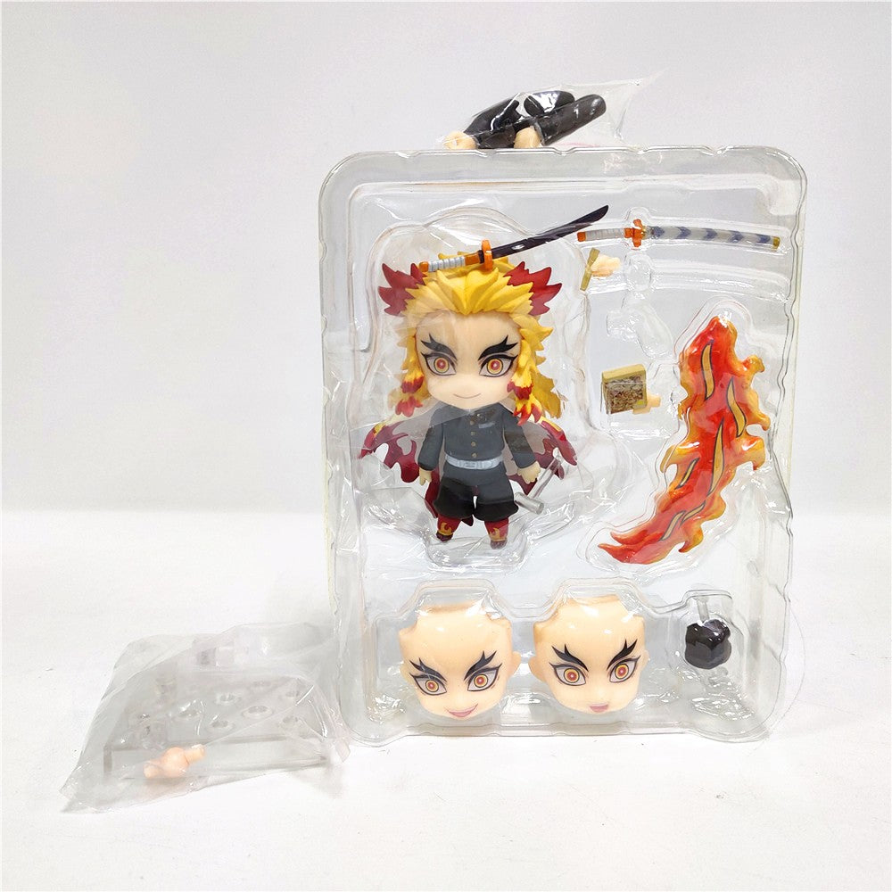 Bonecos de Anime Demon Slayer Inosuke #1361 Tanjirou #1193 Nezuko #1194 Zenitsu #1334 Brinquedos de PVC Figura de Ação Giyuu Kimetsu no Yaiba