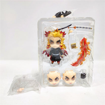 Bonecos de Anime Demon Slayer Inosuke #1361 Tanjirou #1193 Nezuko #1194 Zenitsu #1334 Brinquedos de PVC Figura de Ação Giyuu Kimetsu no Yaiba