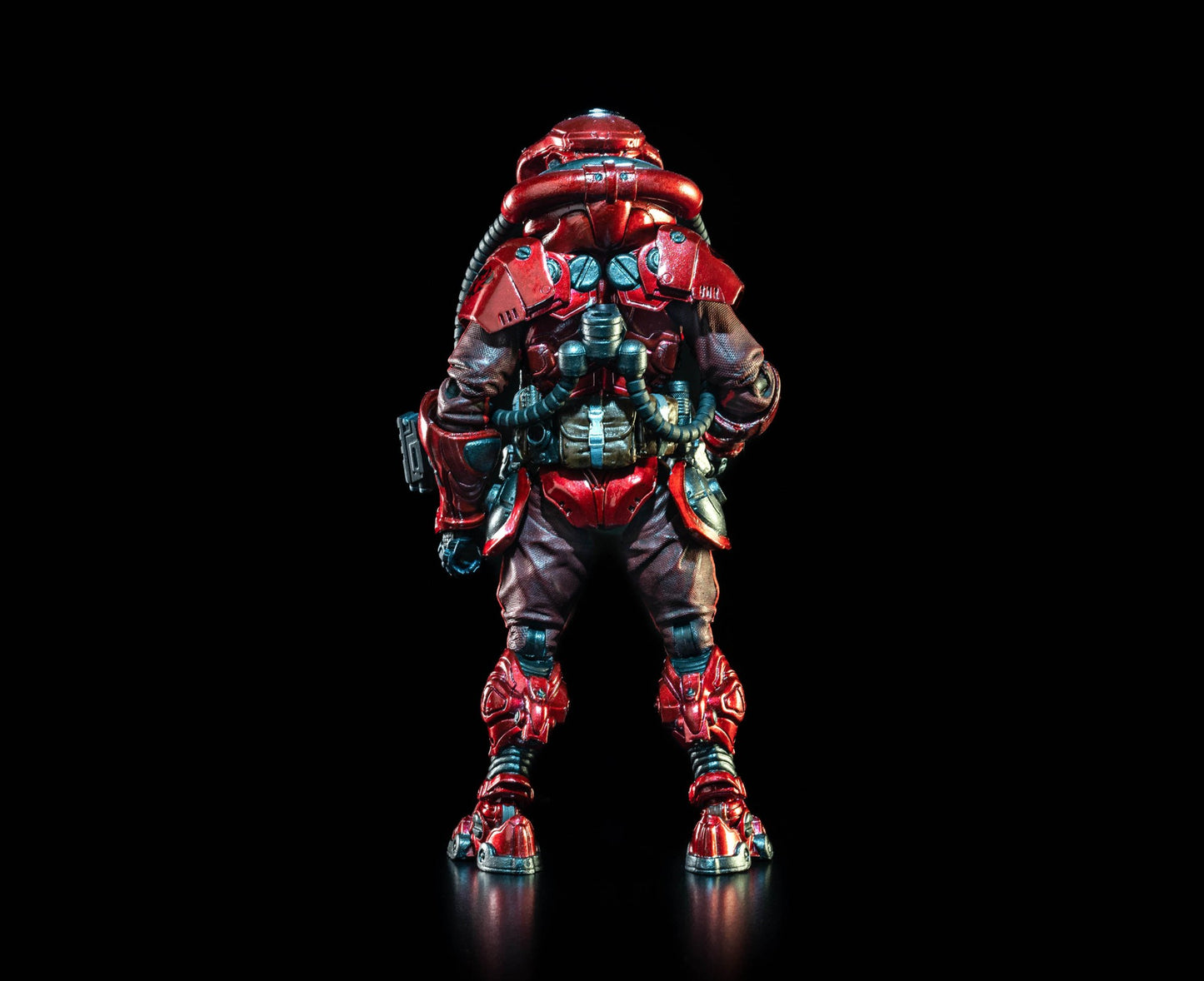 Four Horsemen Studio 1/12 6inch Boneco de Ação Cosmic Legions Outpost Zaxxius T.U.5.C.C. Piloto Red Jets Modelo de Anime