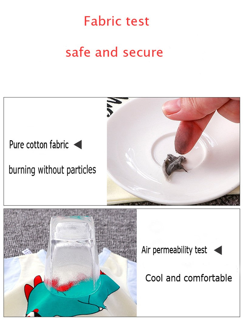 Newborn Baby Clothes Summer Short Sleeve Rompers Infant Boys Girls Cartoon Cotton Jumpsuit Toddler Thin Pajaodysuit For Newborns