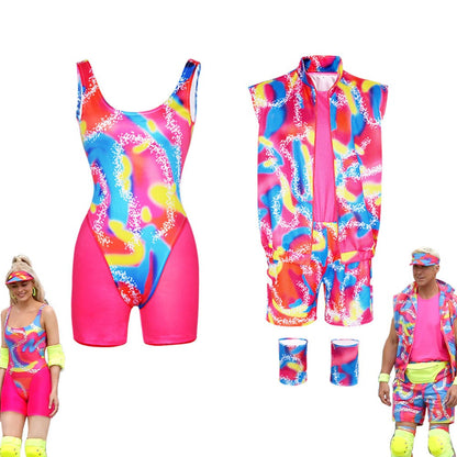 Boys Girls Sports Style Swimsuit Cos Hot Movie Clothing Children Cosplay Suit Ken Daily Wear Beach Halloween Party Costumes