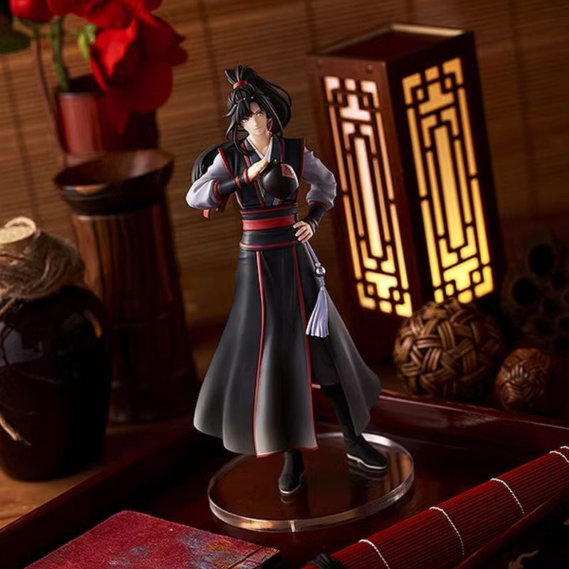 Mo Dao Zu Shi Wei Wuxian Lan Wangji Bonecos de Ação Modelo Bonecas Estatuetas de PVC Estátua de Anime Coleção Brinquedos Infantis Presentes Decoração