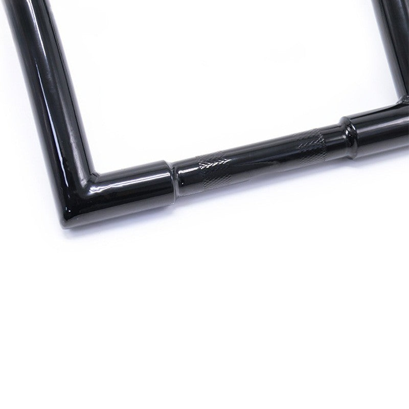 Guidões de motocicleta Glide de 10/12/14/16 polegadas para Harley 883 883n 883XL 1200 Hardman Soft Tail HONDA Iron Horse