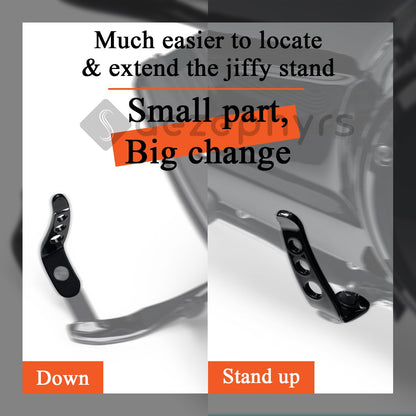 Motorcycle Stand Extension Kit Jiffy Stand Kickstand Extension For Harley Touring CVO Electra Street Glide FLHXS Road King FLHRI