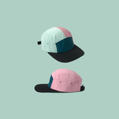 2024 Boné de 5 Painéis Secagem Rápida Retalhos Verão Masculino Feminino Chapéu Esportivo de Alta Qualidade Ajustado para Golfe Ossos Masculinos Bonés Snapback 56-60cm