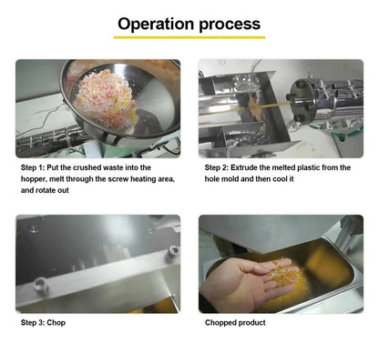 Micro Extrusion Granulator Plastic Modification Formula Laboratory Small Granulator Desktop 3D Printing Consumables Extruder
