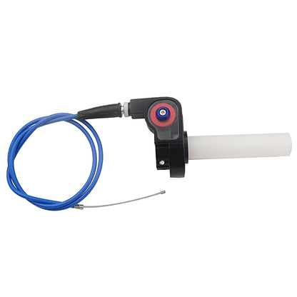 Manopla de acelerador 1/4 Quick Turn com punhos de acelerador e cabo de acelerador de 980mm para Dirt Pit Bike Motocross