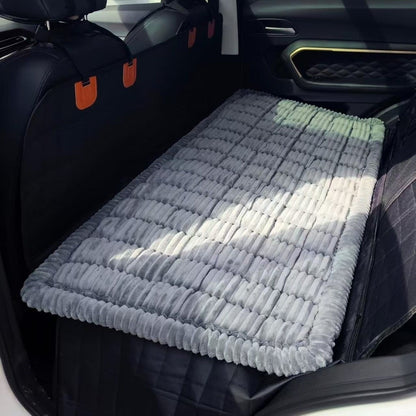 Nova Cama/Cobertor para Animais de Estimação de Encosto de Banco, Multiuso, Durável e de Alta Qualidade, Cama Grossa Xadrez Respirável para Cães, Capa de Assento de Carro para Cães Lavável