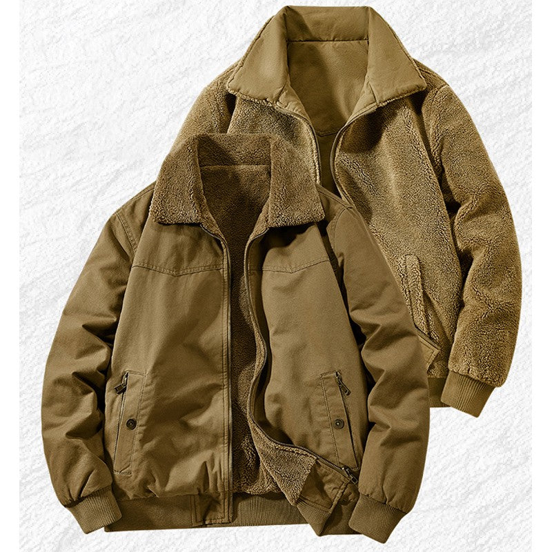 Winter Men Cotton Jackes Coat Men Autumn Warm Bomber Jacket Parkas Man Outdoor Fashion Casual Coat Stand Slim Jacket Male LZLLTT