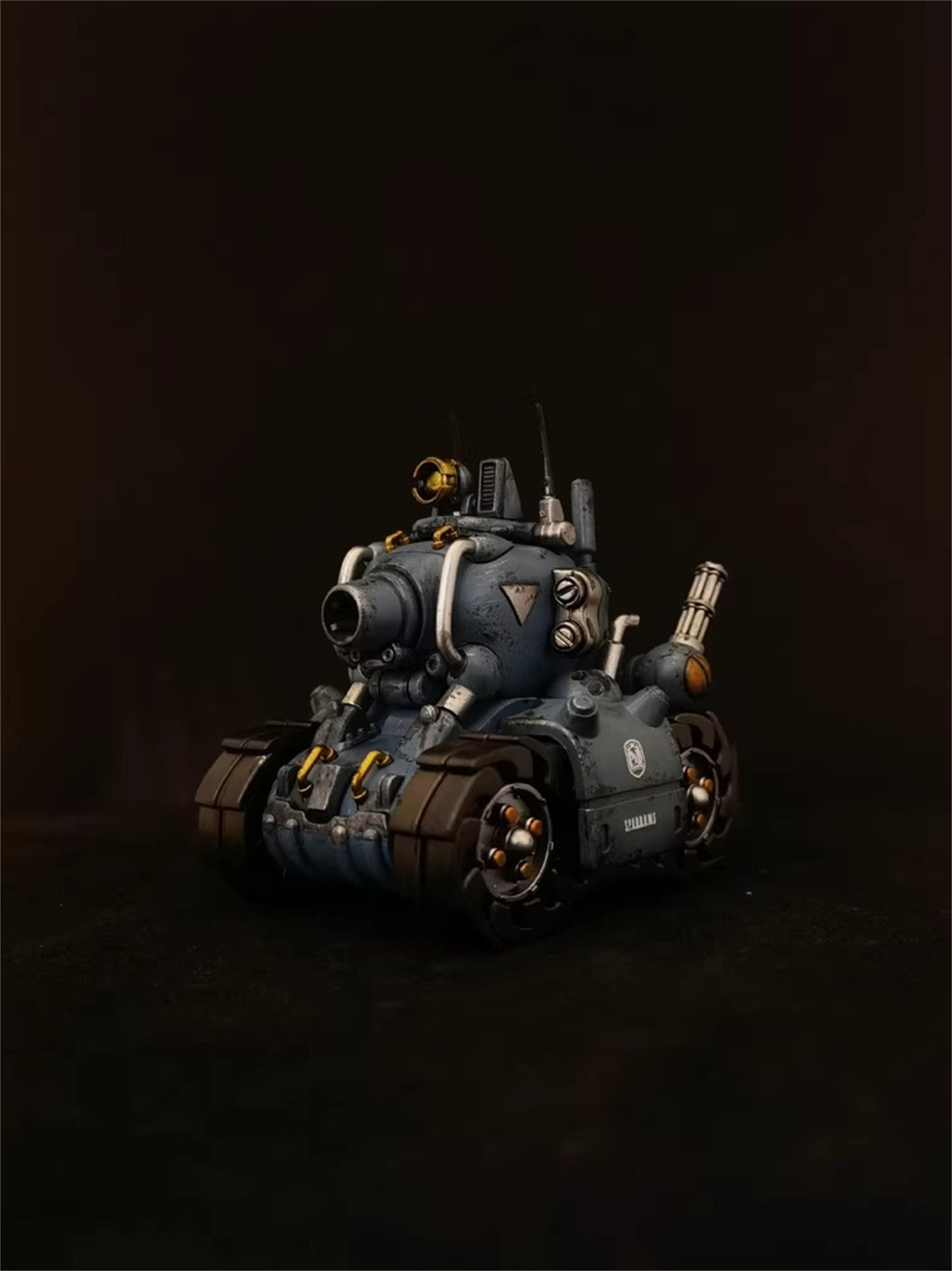 ?Concluir em 10 dias?Repintura Artesanal Modelo XIN SHI Metal Slug 3 Tanque de Caminhão Figura