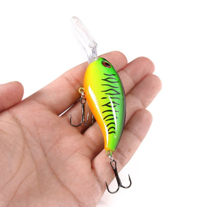 Crankbaits Set Mixed Colors Bait 10cm/14g Fishing Lure Minnow Wobbler Crank Jerkbait Bass Swimbait Treble Hooks Swim Hard Tackle