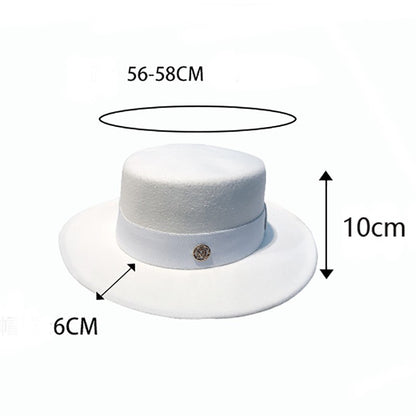 primavera outono moda praia 2025 Chapéu feminino fedora capela elegante Chapéu Panamá masculino fascinator Foto de casamento feltro Bowler novo