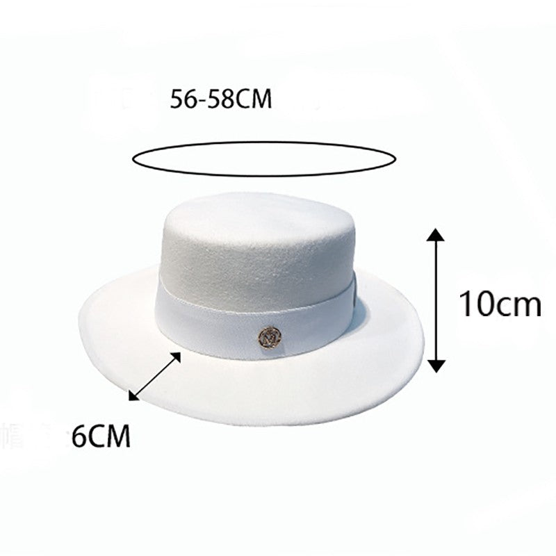 primavera outono moda praia 2025 Chapéu feminino fedora capela elegante Chapéu Panamá masculino fascinator Foto de casamento feltro Bowler novo