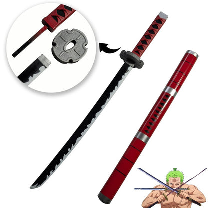 One Piece Cosplay Roronoa Zoro Katana Sword PU Trafalgar Sword Law Role Playing Yuki Samurai prop Party toy Sword 72cm