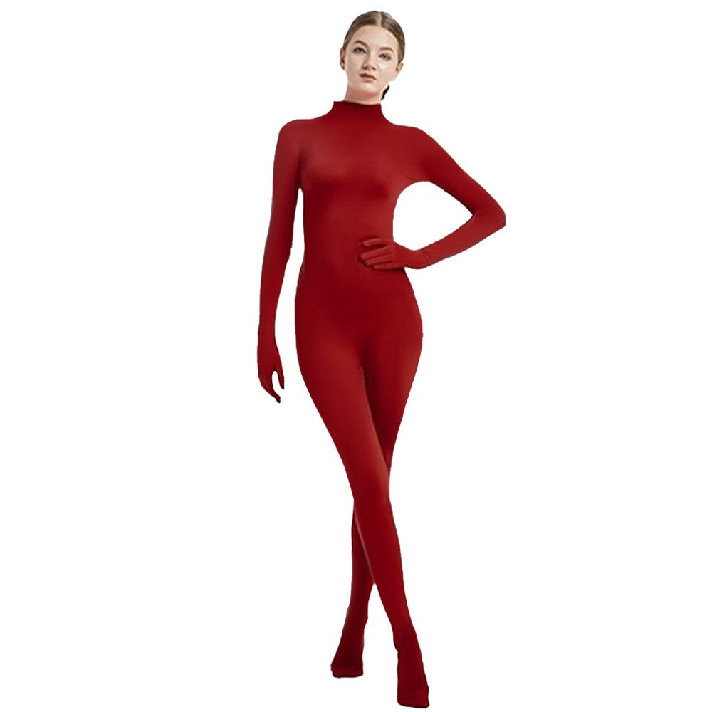 Furry Kig Fursuit Bodysuit Base Layer Full Body Tight Neck Cover long sleeved for Adult Kid Cosplay Costume Kigurumi Anime Party