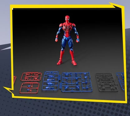 BLOKEES Classe Campeã Homem-Aranha Venom Kit Modelo Boneco de Ação Montável BLOKEES Boneco de Brinquedo Modelo Homem-Aranha Venom