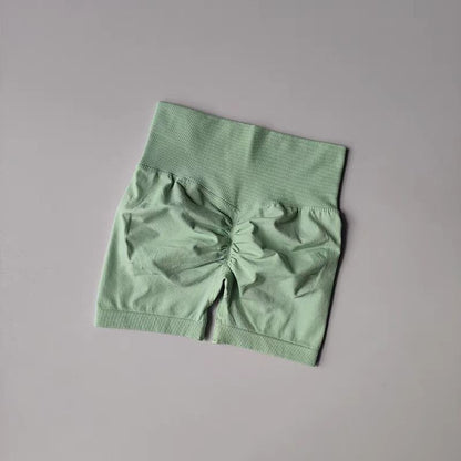 Summer Yoga Shorts Women Fitness Shorts Breathable Sports High Waist Running Shorts Cycling Shorts Workout Gym Sports Shorts