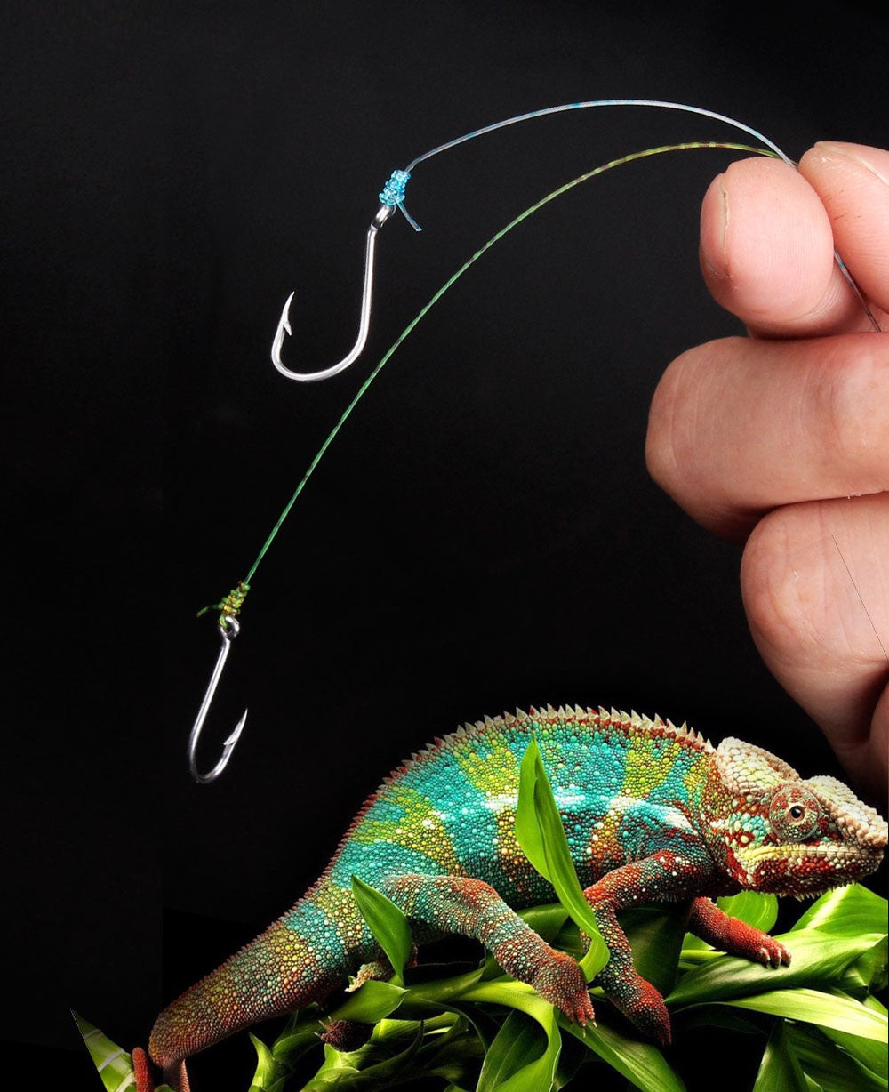 FTK 300/500m Invisible Fishing Line Speckle Fluorocarbon Coating Line 0.14mm-0.50mm 4.13LB-34.32LB Super Strong Spotted Line
