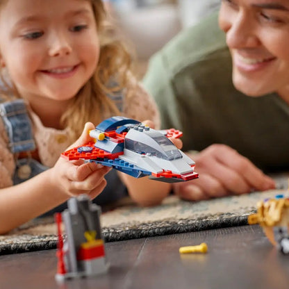 LEGO Marvel Heroes 76319 Capitão América vs Thanos Quebra-Cabeça de Blocos de Montar de Brinquedo Infantil Presente