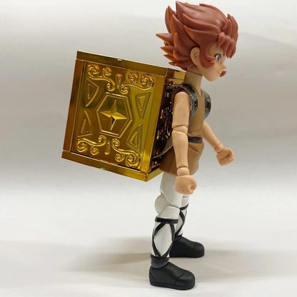 Em Estoque ST/ShineTime Saint Seiya Myth Cloth EX Áries Mu Kiki Cavaleiros de Ouro do Zodíaco PVC Action Figure Brinquedos Modelo