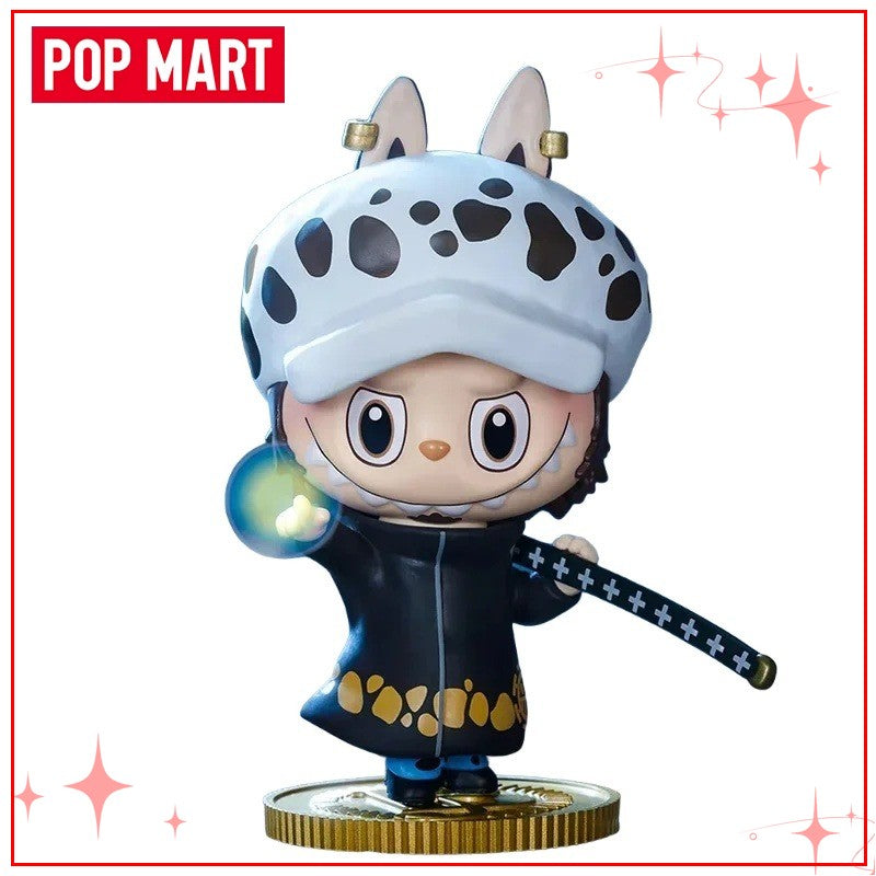 Pop Mart THE MONSTERS Labubu One Piece Series Blind Boxes Labubu One Piece Figurinhas Presente
