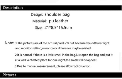 Luxury Shell Fashion Women's Handbag Simple Shoulder Bag Plaid Print Crossbody Bag with Mini Purse
