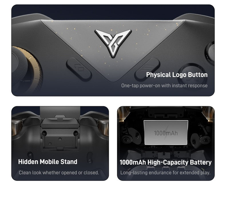 Flydigi Vader 5 Pro V2 Wireless Controller 4ms Low Latency FORCEFLEX Joystick 8 Remappable Buttons for NS Mobile TV PC