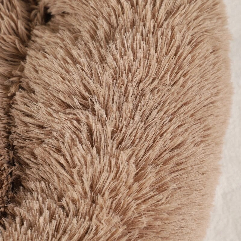 Cama de Cachorro Inverno Gato Sofá Cama Fofa Pata de Urso Confortável Camas Para Animais de Estimação Pequenos Médios Grandes Almofada Macia Fofa Cama de Cachorro