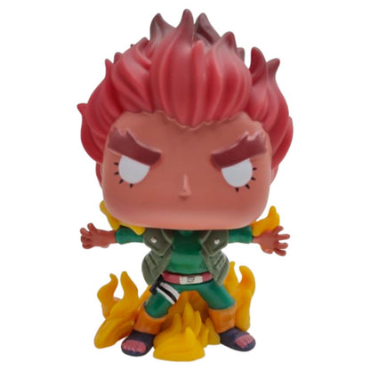 Animação 824 MIGHT GUY OITO PORTÕES INTERNOS Boneco de Vinil Coleção Anime Modelo de Brinquedo