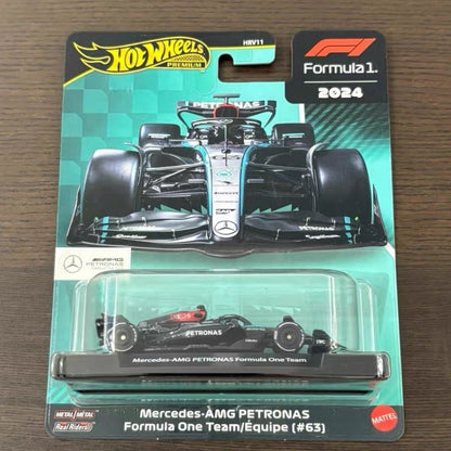 Original Hot Wheels Car Gold Label F1 Racing Model VISA Sauber Williams Fleet HRV11 1/64  Alloy Miniature Die-casting VehicleCar