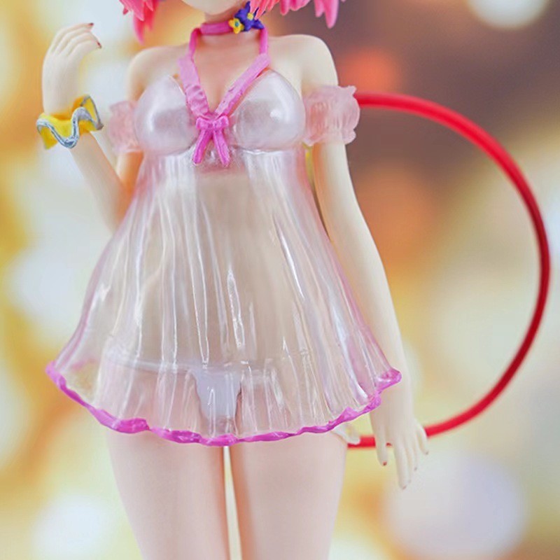 To Love Ru Darkness Momo Belia Deviluke pijama figura PVC Action Anime modelo adulto coleção brinquedos boneca presente