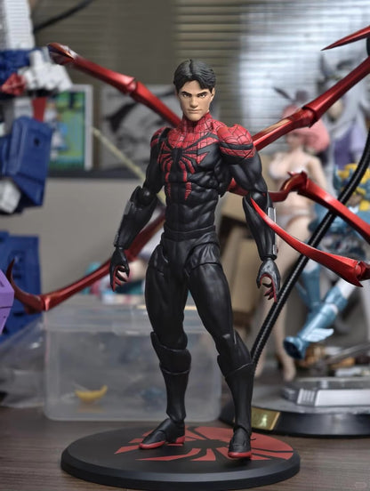 Mess Toys Boneco Superior Homem-Aranha Doutor Octopus Peter Parker Figura de Anime Modelo Colecionável Presentes Enfeite de Mesa