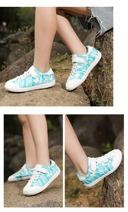 Children's Wide Version Barefoot Shoes Boys And Girls Anti Slip Baby Shoe Childrens Sport Shoe Zero-Drop Healthy Sole Breathable