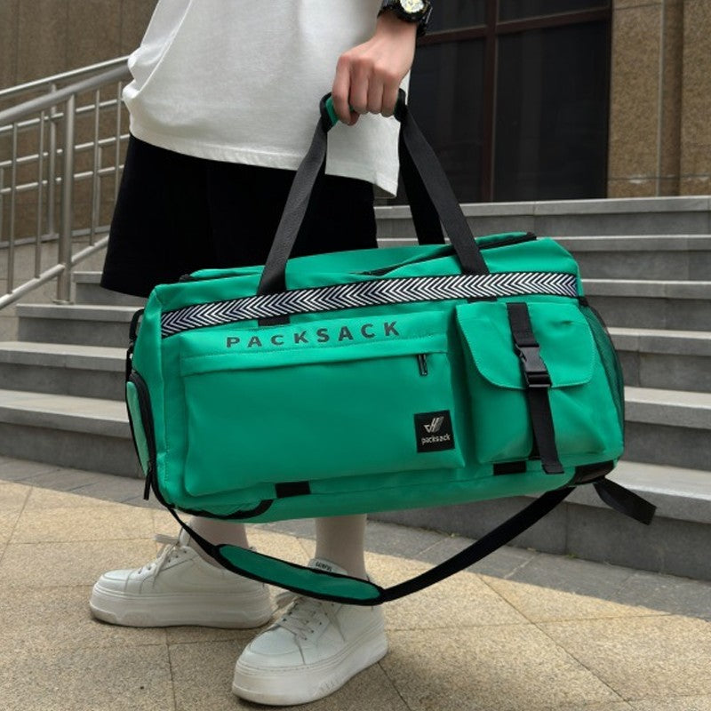 Fashion Travel Duffel Bag Short Trip Backpack for Airlines Carry On Bag Lightweight Multifunctional Large Capacity Sports Bag