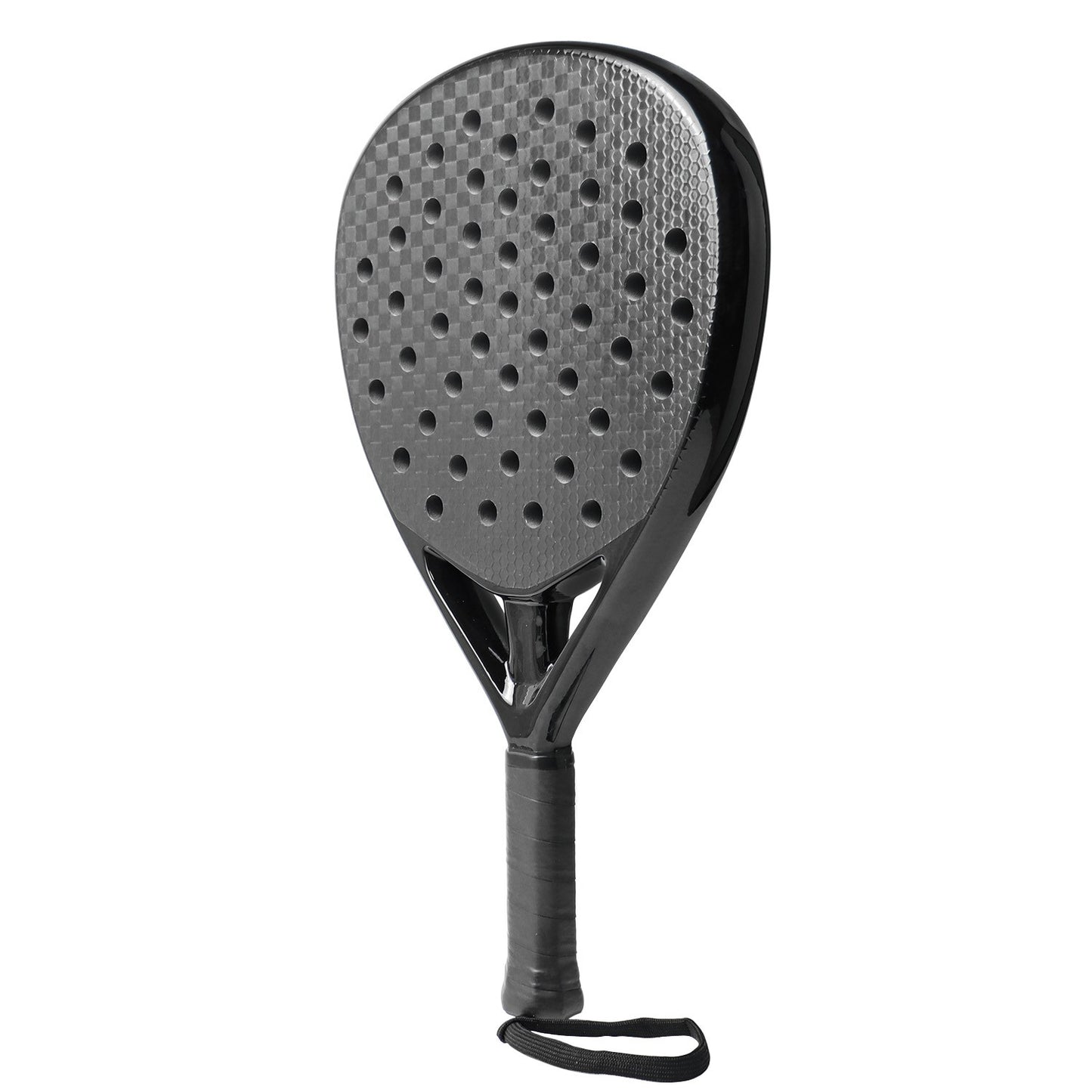 Raquetes de Padel de Carbono Profissionais 3K/12K para Homens, Superfície Áspera com Núcleo de Espuma de Memória Macia em EVA para Treinamento