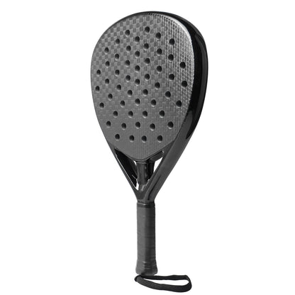 Raquetes de Padel de Carbono Profissionais 3K/12K para Homens, Superfície Áspera com Núcleo de Espuma de Memória Macia em EVA para Treinamento