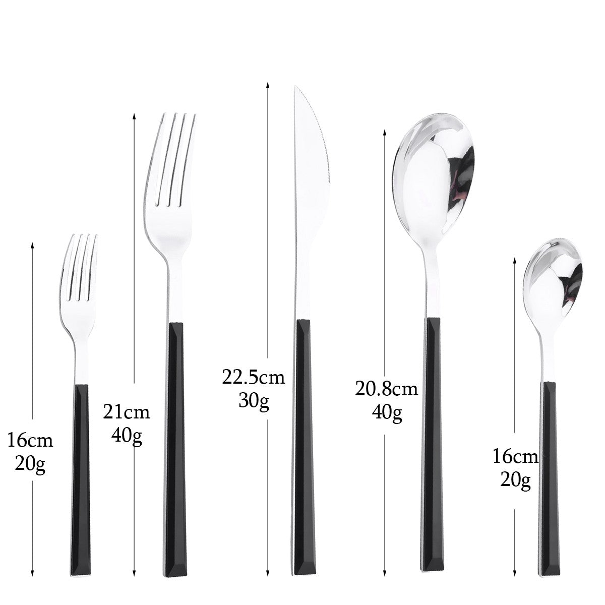 Conjunto de Talheres 30 Peças Aço Inoxidável Imitação Mármore Garfo Colher Faca Jantar Cozinha Louça Utensílios de Mesa Conjunto