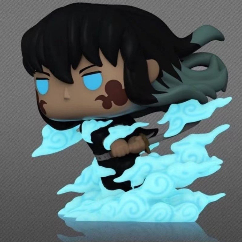 Funko Pop Muichiro Tokito Boneco de Ação Anime Demon Slayer Série Kochou Shinobu Modelo Edição Limitada Coleção Presentes Originais