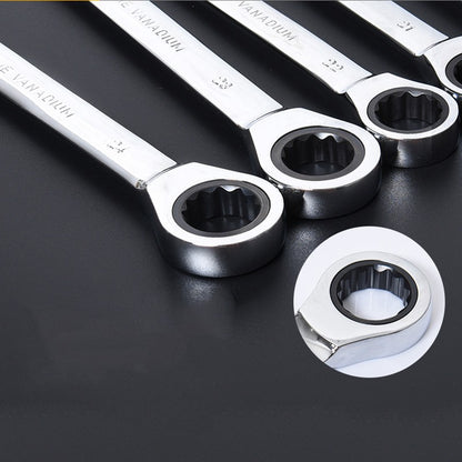 Ratchet Combination Metric Wrench Set Hand Tools Torque Gear Socket Nut Tools A Set of Key