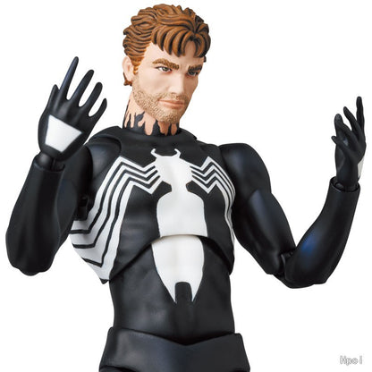CT Toys 1/12 MAFEX 147 Anime The Amazing Spider-Man Boneco Spider Man Venom Versão KO. Bonecos de Ação Articulados Modelo Brinquedo