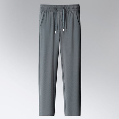 Thin Straight Stretch Casual Man Trousers M-4XL Spring and Autumn New Men's Pants Loose Pants Haren Pants Japanese Casual Pants