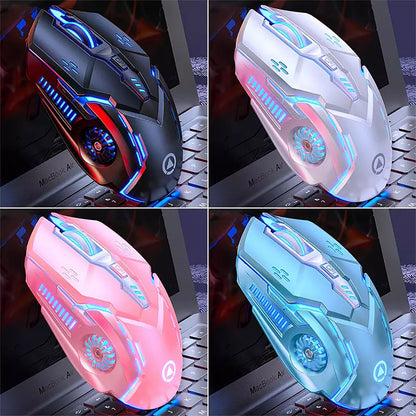 Mouse G5 Original Com Fio Luz de Fundo Alta Sensibilidade 6 Teclas Macro Programável Mouse Mecânico Gamer Para Jogos Computador Tablet PC