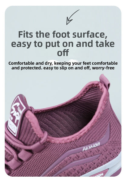 Autumn Women Casual Shoes Breathable Walking Mesh Lace Up Flat Shoes Sneakers Women Tenis Feminino Pink Zapatillas De Mujer