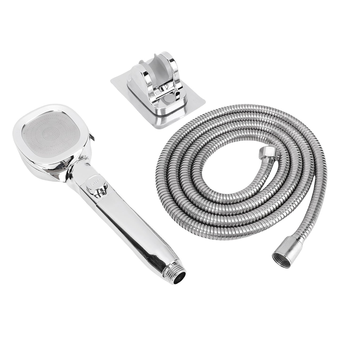 Kit de Chuveiro RV Kit de Chuveiro para RV Chuveiro de Mão para RV com Mangueira e Liga/Desliga 4 Modos Alta Pressão Economia de Água Kit de Banho para RV