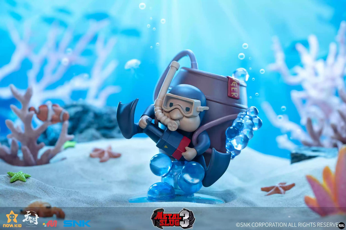 TUNSHI Studio METAL SLUG 3 Coleção de Bonecos de Figuras da Clássica Série de Jogo de Tiro Japonês Eri Marco Martian Rifleman Diving Mecha