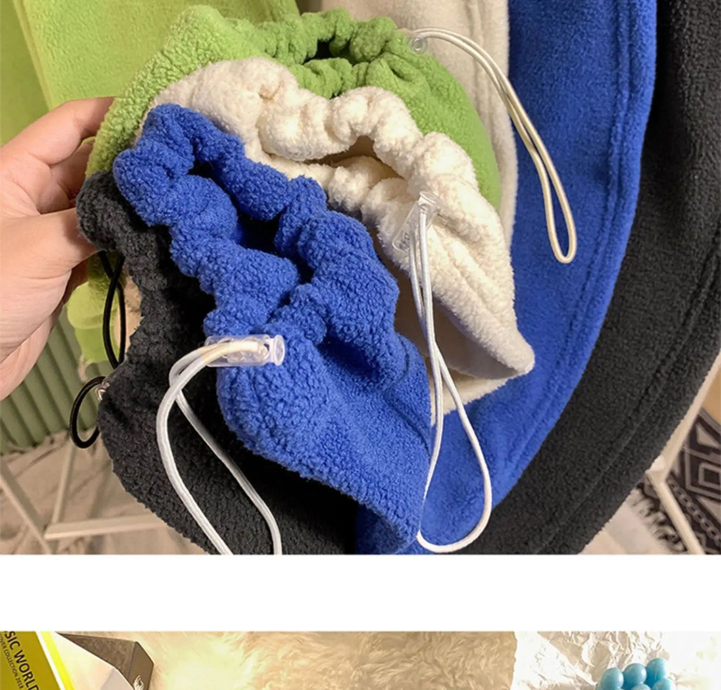 Lamb Velvet Thickened Fleece Women's Casual Pants Autumn Winter Warm Outdoor Wear Loose Fit Sports Trousers